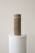 Black and Natural Bamboo Scatter Tube